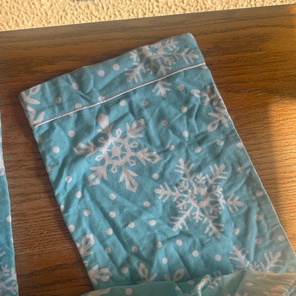 Blue Snowflake Pajama Pants - Picture 6 of 7